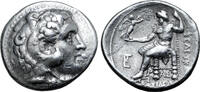 Seleukid Empire, Seleukos I Nikator AR Tetradrachm. Sardes, 282-281 BC.