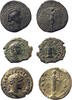   Lot of 3 small Roman colonial bronzes &ndash; F+ to VF+, patina  624.18 元468.13 元  ＋  468.13 元 运费