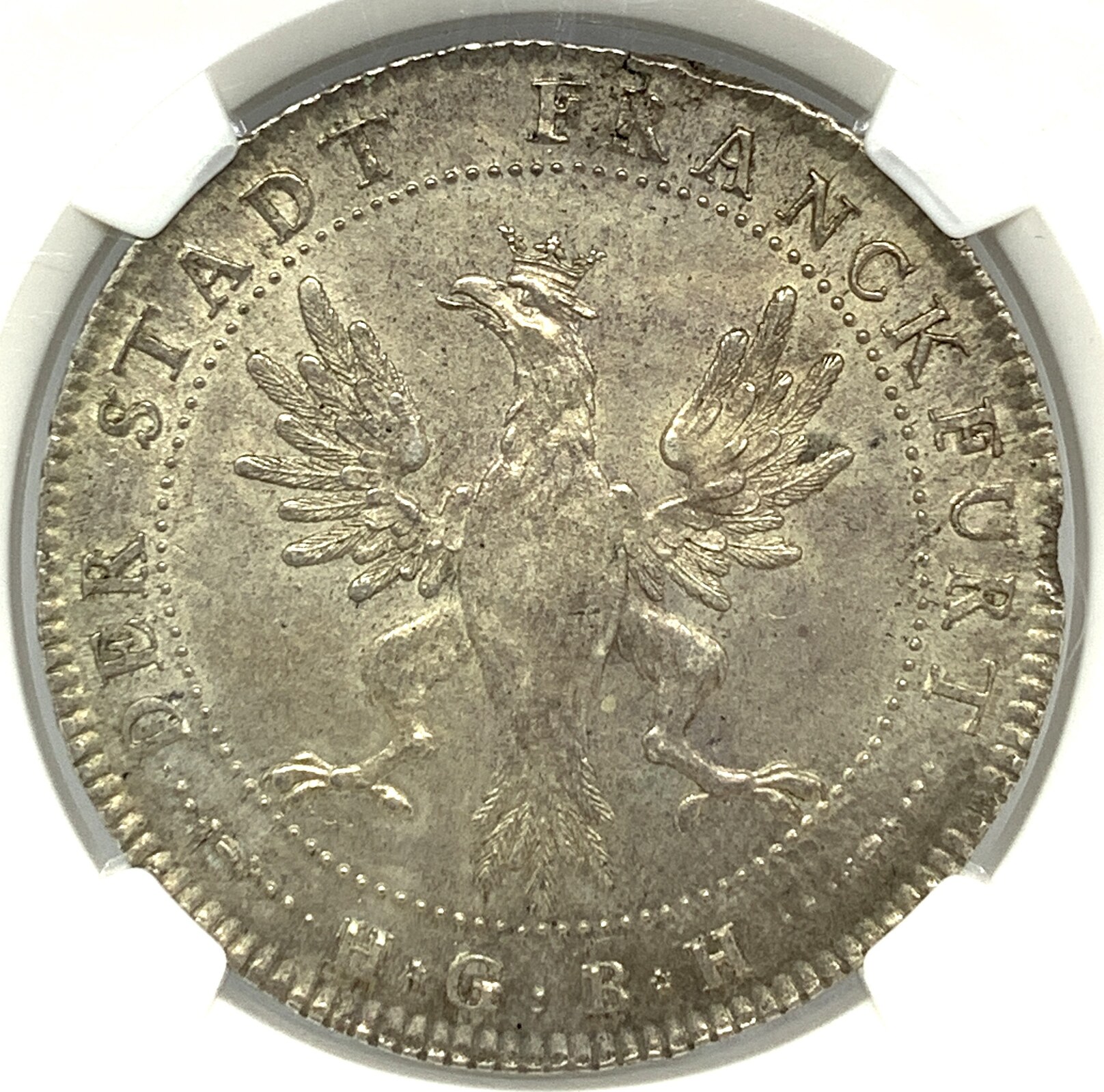 GERMANY 1796 HGBH German States Frankfurt 1796 Taler Coin Thaler NGC MS ...