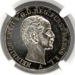 GERMANY 1858A German States Reuss-Schleiz 1858 Taler Coin Thaler NGC PF 61 CAMEO UNC PP/PROOF