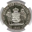 GERMANY  German States Saxony 1862 B Mining Taler Coin Thaler NGC MS 64 STG/STG UNC RARE