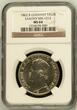 GERMANY  German States Saxony 1862 B Mining Taler Coin Thaler NGC MS 64 STG/STG UNC RARE