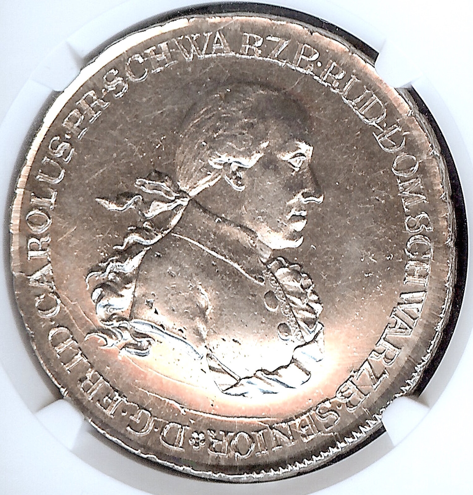 GERMANY 1791 ICK German States Schwarzburg-Rudolstadt 1791 Taler Coin ...