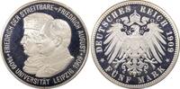 Saxony 5 Mark German States Saxony 1909 5 Mark Coin PCGS PR 64 DCAM PROOF PP UNC -