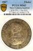 Saxe-Coburg-Saalfeld Thaler German State Saxe-Coburg-Saalfeld 1817 Taler Coin PCGS MS 63 F.STG Thaler RARE -