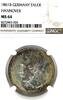 GERMANY TALER Germany State Hannover 1861 B Taler Coin Thaler NGC MS 64 F.STG/STG UNC RARE -