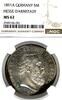 GERMANY 5 Mark 1891A German State Hesse-Darmstadt 1891 5 Mark Coin NGC M... 7,300.00 US$ free shipping