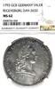 GERMANY TALER 1793 GCB German States Regensburg 1793 Taler Coin Thaler N... 6,800.00 US$ free shipping
