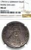 GERMANY TALER 1794 IA-IL German States Mainz 1794 Taler Coin Thaler NGC ... 3,900.00 US$ free shipping