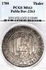 Fulda Thaler 1788 German States Fulda 1788 Taler Coin Thaler PCGS MS 63 ... 4,950.00 US$ free shipping