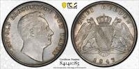 Baden 2 Gulden German States Baden 1847 Two Gulden Coin PCGS MS 62 F.STG/STG UNC -
