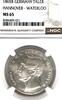 GERMANY TALER 1865B Germany State Hannover 1865B Taler Coin Thaler NGC M... 3,100.00 US$ free shipping