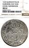 GERMANY TALER 1624 German States Nuremberg 1624 Taler Coin Thaler NGC MS... 2,900.00 US$ free shipping