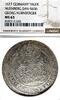 GERMANY TALER 1627 German States Nuremberg 1627 Taler Coin Thaler NGC MS... 21,478.18 元 免费寄运