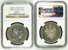 GERMANY 5 Mark German States Prussia 1888A 5 Mark NGC PF 62 PROOF PP RARE UNC -