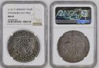 GERMANY TALER German States STRASSBURG Taler ND(1617) Coin Thaler NGC MS 62 F.STG/STG UNC RARE -