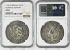 GERMANY TALER German States Nuremberg 1766 Taler Coin Thaler NGC MS 62 Taler VZ/F.STG RARE UNC -