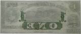 USA 1 Dollar 1863 New England Connecticut Banknote Geldschein UNC