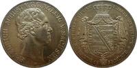 Sachsen Albertische Linie 2 Taler Doppeltaler Friedrich August II -