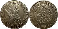 Sachsen 1/2 Taler Johann Georg II sehr selten, dicke -