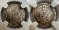 Preu&szlig;en 20 Pfennig 1876 C Wilhelm I NGC MS63 819.32 元  ＋  156.06 元 运费