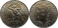 Tschechoslowakei 100 Korun Kronen 1948 30. Jahrestag der Unabh&auml;ngigkeit ... 202.88 元  ＋  156.06 元 运费