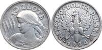 Polen 2 Zloty 1924 Vz, Randfehler 1,287.50 元  ＋  156.06 元 运费