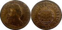 Portugal 40 Reis 1819 Johann VI sehr sch&ouml;n 663.26 元  ＋  156.06 元 运费