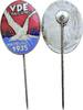 Deutschland 1935 VDE Tagung Hamburg 1935 &ndash; Enamel Badge / Stickpin by Ca... 201.68 US$  +  23.05 US$ shipping