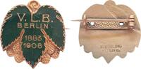 Deutschland 1908 VLB Berlin Jubil&auml;umsabzeichen 1883-1908 Emaille Abzeich... 229.33 US$  +  23.05 US$ shipping