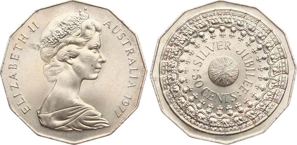 Australien 50 Cent 1977 Elisabeth II. AU | MA-Shops