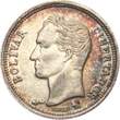 Venezuela 25 Centimos 1960 Simon Bolivar AU