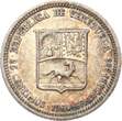 Venezuela 25 Centimos 1960 Simon Bolivar AU