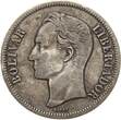 Venezuela 2 Boilvares 1945 Simon Bolivar VF