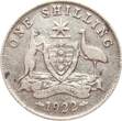 Australien 1 Shilling 1922 Georg V. VF