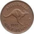 Australien 1/2 Penny 1951 Georg VI. VF+