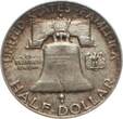 USA 1958 D Franklin halv Dollar xf