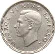 Neuseeland Sixpence 1945 Georg VI. fvz/vz