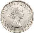 Neuseeland Sixpence 1958 Elisabeth II. EF