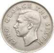 Neuseeland One Florin (2 Shillings) 1949 Georg VI. VF