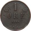 Schweden 1 Öre Oscar II. vf