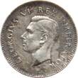 Südafrika 3 Pence 1947 Georg VI. VF