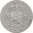 Niederlande 2 1/2 Gulden 1848 Willem II. VF