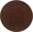 DDR 1975 Meissener Steinzeugmedaille BU