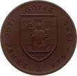 DDR 1975 Meissener Steinzeugmedaille BU