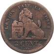 Belgien 2 Centimes 1833 Leopold I., 1831-1865 F-VF