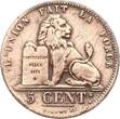 Belgien 5 Centimes 1848 Leopold I., 1831-1865 VF