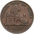 Belgien 2 Centimes 1870 Leopold II., 1865-1909 VF
