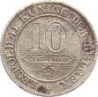 Belgien 10 Centimes 1894 Leopold II., 1865-1909 VF