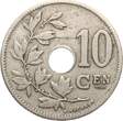 Belgien 10 Centimes 1904 Leopold II., 1865-1909 VF